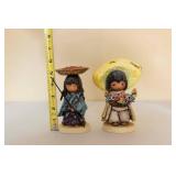 DeGrazia Goebel "Desert Harvest" and "Flower Boy" Figurines DeGrazia Goebel "Desert Harvest" and "Flower Boy" Figurines