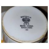 Tea and Saucer Sets including Wedgwood, Otigiri, Bone China & more! Tea and Saucer Sets including Wedgwood, Otigiri, Bone China & more!