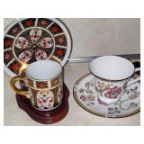 Tea and Saucer Sets including Wedgwood, Otigiri, Bone China & more! Tea and Saucer Sets including Wedgwood, Otigiri, Bone China & more!