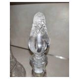 Crystal Decanters w/ Sterling Silver Wine Labels Crystal Decanters w/ Sterling Silver Wine Labels