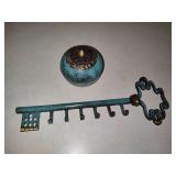 Metal Keyholder and Trinket Dish Metal Keyholder and Trinket Dish