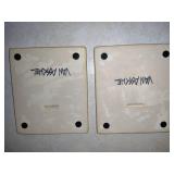 Andrew Van Assche signed Ceramic Tiles Andrew Van Assche signed Ceramic Tiles