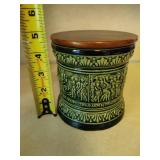 Vintage Marzi Remy Ceramic Humidor Vintage Marzi Remy Ceramic Humidor