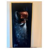 Black Velvet "Painting" Signed EARP Black Velvet "Painting" Signed EARP