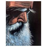 Black Velvet "Painting" Signed EARP Black Velvet "Painting" Signed EARP