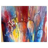 Abstract Canvas Oil Painting "Revolution" Abstract Canvas Oil Painting "Revolution"