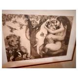 Hand Signed Charles Bragg "The Eighth Day" Artist Proof V Hand Signed Charles Bragg "The Eighth Day" Artist Proof V