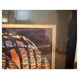 Framed Fish Print Signed Framed Fish Print Signed