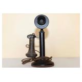 Antique Western Electric Candlestick Telephone Antique Western Electric Candlestick Telephone