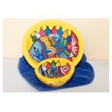 Mexican Wooden "Fish" Bowls and Chimes Mexican Wooden "Fish" Bowls and Chimes