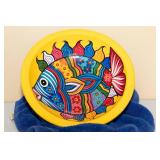Mexican Wooden "Fish" Bowls and Chimes Mexican Wooden "Fish" Bowls and Chimes