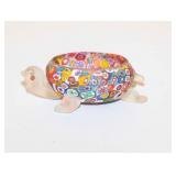 Vintage Murano Millefiori Turtle Vintage Murano Millefiori Turtle
