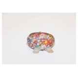 Vintage Murano Millefiori Turtle Vintage Murano Millefiori Turtle