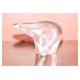 Irredescent Polar Bear Paperweight Irredescent Polar Bear Paperweight