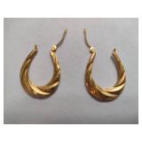 14K Gold Hoop Earrings 14K Gold Hoop Earrings