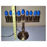 Vintage Electric Lighted Menorah / Hannukiah Vintage Electric Lighted Menorah / Hannukiah