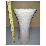 Lenox Wentworth Collection Embossed Ivory Vase Lenox Wentworth Collection Embossed Ivory Vase