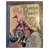 Purple Prince of Oz by L Frank Baum (c. 1932) Purple Prince of Oz by L Frank Baum (c. 1932)