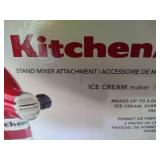 Kitchen Aid Stand Mixer Attachment - Ice Cream Maker *New in Box* Kitchen Aid Stand Mixer Attachment - Ice Cream Maker *New in Box*