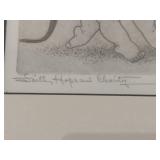"Faith Hope and Clarity" Etched Print Signed By Margaret Ann Gaug "Faith Hope and Clarity" Etched Print Signed By Margaret Ann Gaug