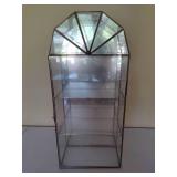 Glass & Brass Hanging Display Case Glass & Brass Hanging Display Case