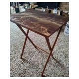 Vintage TV Tray Set w/Stand Vintage TV Tray Set w/Stand
