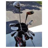 Set of MaxFli & Asst Golf Clubs + Bag Set of MaxFli & Asst Golf Clubs + Bag