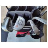 Set of MaxFli & Asst Golf Clubs + Bag Set of MaxFli & Asst Golf Clubs + Bag