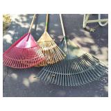 Wheelbarrow & Rakes Wheelbarrow & Rakes
