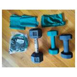 Assorted Weights, Jumprope & Resistance Bands Assorted Weights, Jumprope & Resistance Bands
