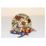 Turkish Ceramic Art Hanging Pottery Ball Turkish Ceramic Art Hanging Pottery Ball