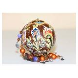 Turkish Ceramic Art Hanging Pottery Ball Turkish Ceramic Art Hanging Pottery Ball