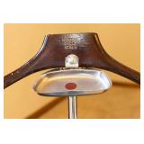 Mid Century Metal and Wood Valet Stand Mid Century Metal and Wood Valet Stand