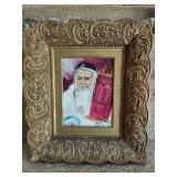 Rabbi Holding Torah Scroll Oil Painting Rabbi Holding Torah Scroll Oil Painting