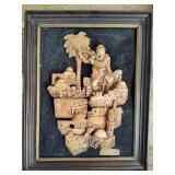 Vintage 3-D Jerusalem Wall Art Vintage 3-D Jerusalem Wall Art
