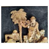 Vintage 3-D Jerusalem Wall Art Vintage 3-D Jerusalem Wall Art
