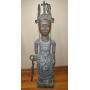 Benin African Warrior Statue