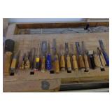 Assorted Wood Chisels Assorted Wood Chisels