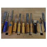 Assorted Wood Chisels Assorted Wood Chisels