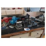 Assorted Electric Sanders  - Craftsman, Bosch, Porter-Cable Assorted Electric Sanders  - Craftsman, Bosch, Porter-Cable