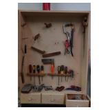 Assorted Tools - Screwdrivers, Clamp, Saws, Wrenches Assorted Tools - Screwdrivers, Clamp, Saws, Wrenches