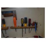 Assorted Tools - Screwdrivers, Clamp, Saws, Wrenches Assorted Tools - Screwdrivers, Clamp, Saws, Wrenches
