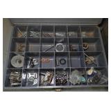 *2* Metal Organizers with Assorted Hardware *2* Metal Organizers with Assorted Hardware