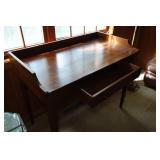 Assorted Furniture - Writing Desk, Ottoman, Side Tables Assorted Furniture - Writing Desk, Ottoman, Side Tables