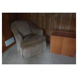 Assorted Furniture - Writing Desk, Ottoman, Side Tables Assorted Furniture - Writing Desk, Ottoman, Side Tables