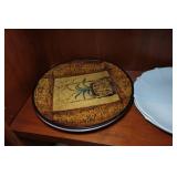 Assorted Home Décor - Vases, Clock, Plates Assorted Home Décor - Vases, Clock, Plates
