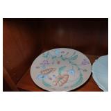 Assorted Home Décor - Vases, Clock, Plates Assorted Home Décor - Vases, Clock, Plates