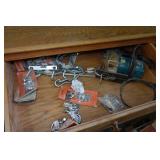 Assorted Hardware - Cable Clamps, Eye Bolts, Jig Saw Assorted Hardware - Cable Clamps, Eye Bolts, Jig Saw