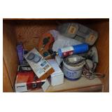 Assorted Hardware - Air Hose, Torch, Resin Dye, Fasteners Assorted Hardware - Air Hose, Torch, Resin Dye, Fasteners