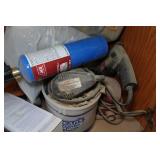 Assorted Hardware - Air Hose, Torch, Resin Dye, Fasteners Assorted Hardware - Air Hose, Torch, Resin Dye, Fasteners
